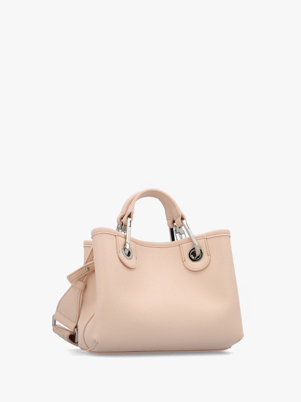 X Small Apricot Moka Cross-Body Shopper Bag