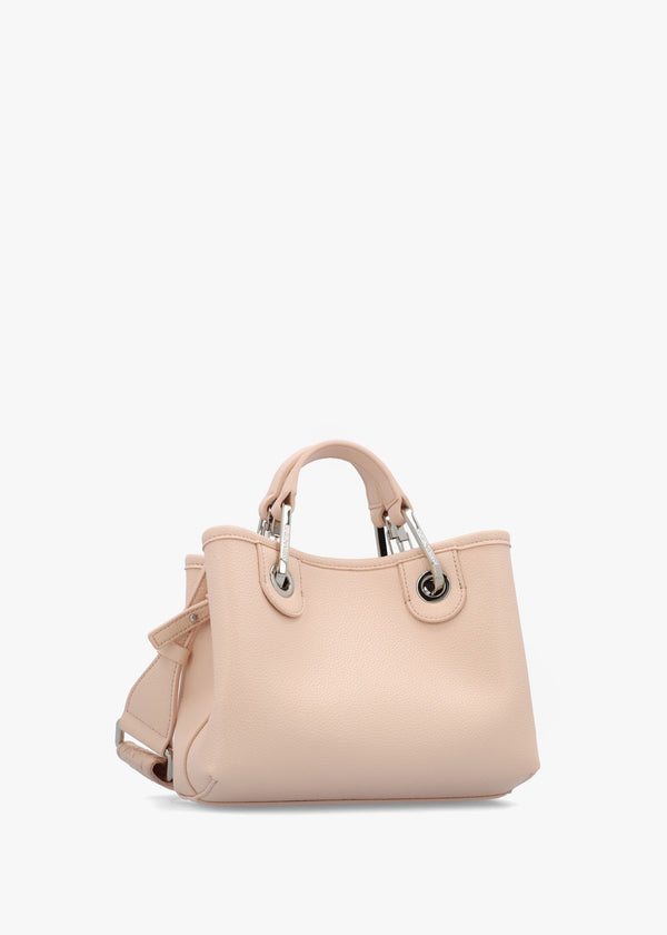 X Small Apricot Moka Cross-Body Shopper Bag