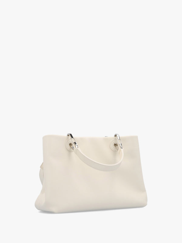 Myea Vaniglia Soft Leather Shopper Bag With Pouch