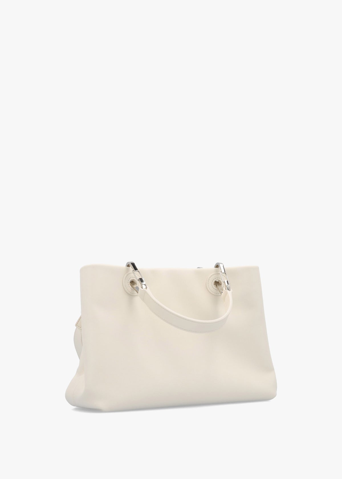 Myea Vaniglia Soft Leather Shopper Bag With Pouch