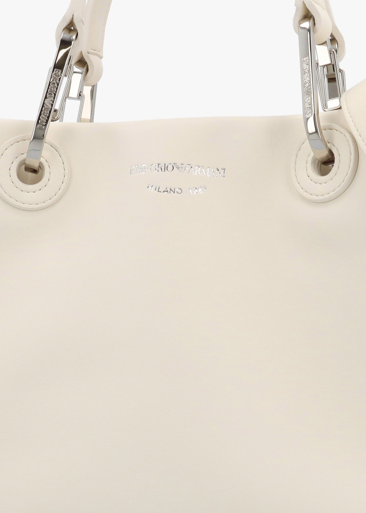 Myea Vaniglia Soft Leather Shopper Bag With Pouch