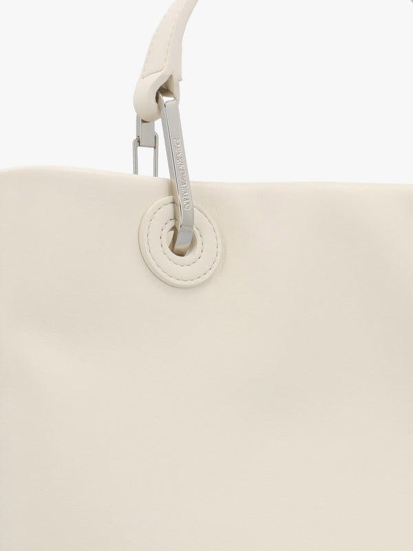 Myea Vaniglia Soft Leather Shopper Bag With Pouch