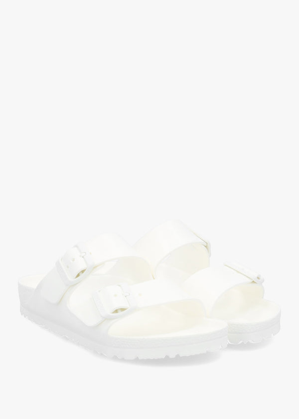 Arizona EVA White Two Bar Mules