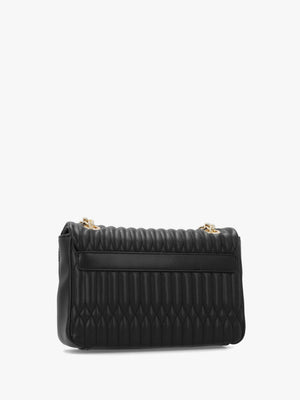 Quilted Bubble Love Nero Shoulder Bag
