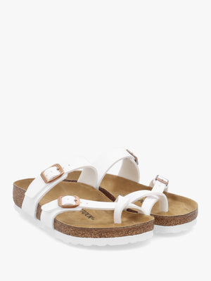 Mayari White Birko-Flor Thong Sandals
