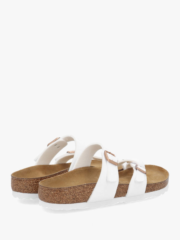 Mayari White Birko-Flor Thong Sandals
