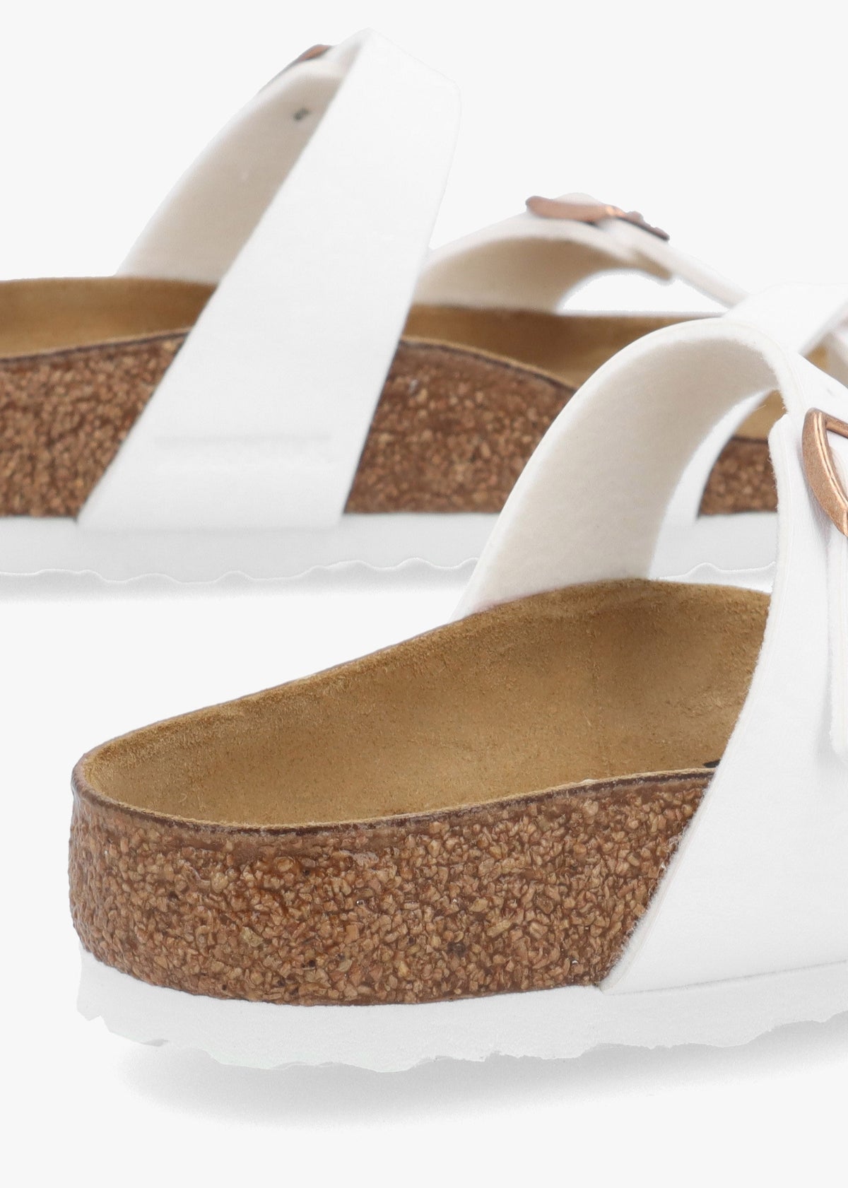 Mayari White Birko-Flor Thong Sandals