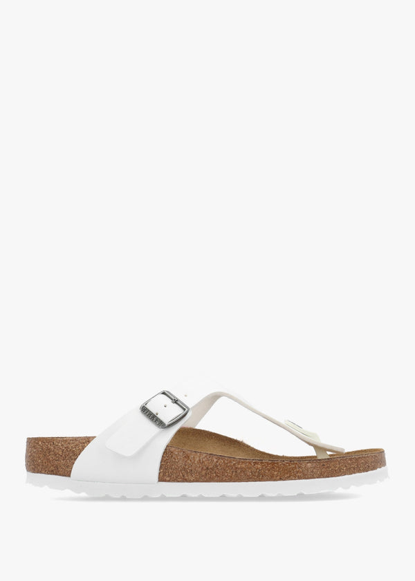 Gizeh Birko-Flor White Sandals