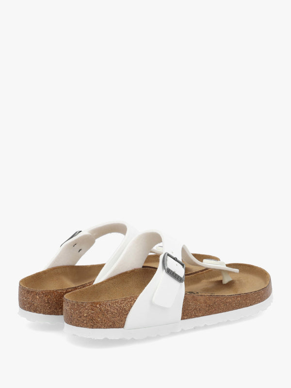 Gizeh Birko-Flor White Sandals