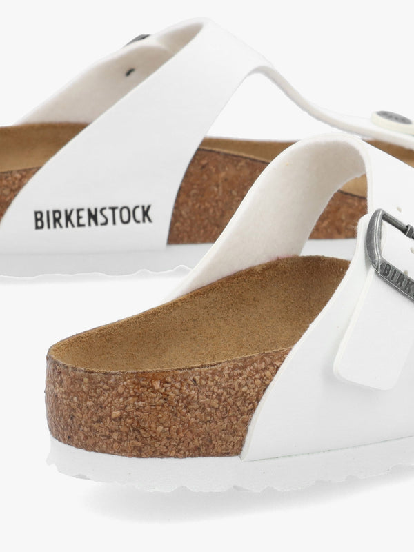 Gizeh Birko-Flor White Sandals