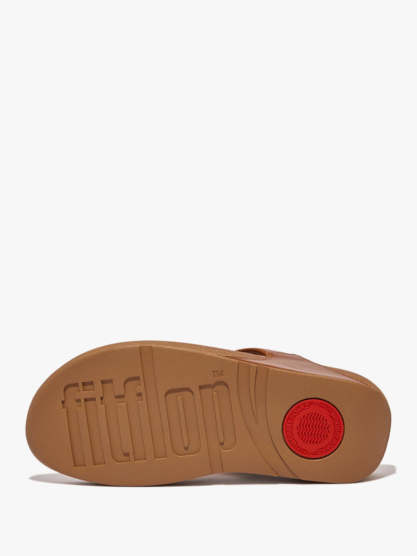 Lulu Light Tan Leather Toe Post Sandals