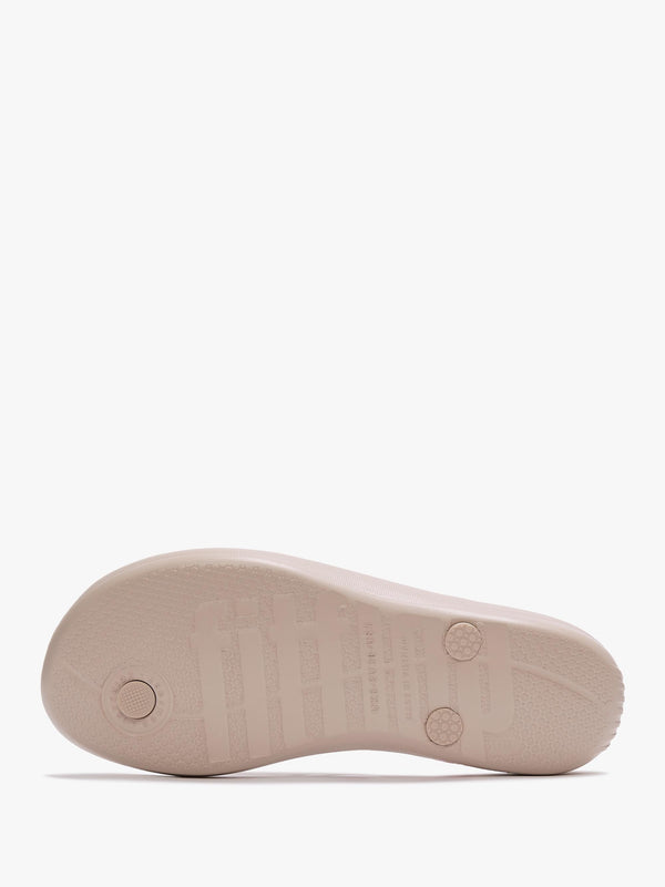 Iqushion Multi Crystal Nude Rose Flip Flops