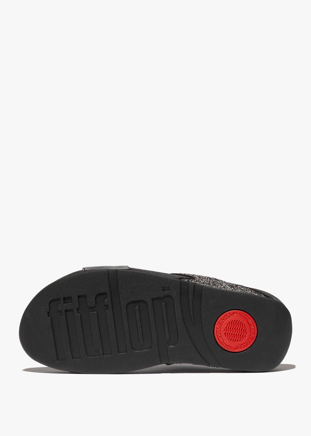 Lulu Multi Tonal Glitter Black Multi Sliders