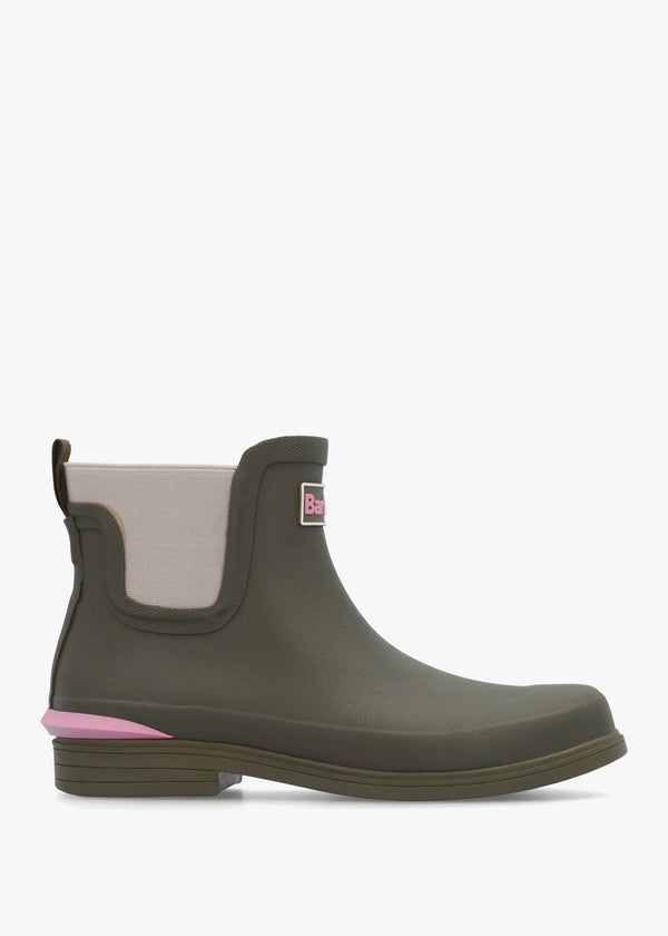 Abbeyfield Packable Olive Ankle Wellingtons