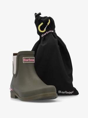Abbeyfield Packable Olive Ankle Wellingtons