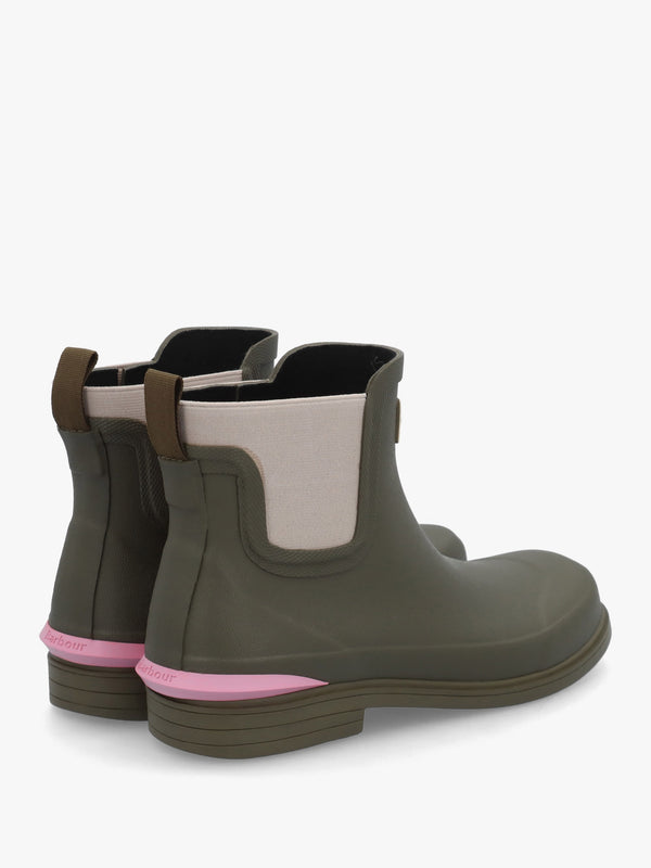 Abbeyfield Packable Olive Ankle Wellingtons