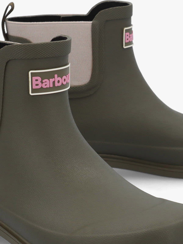 Abbeyfield Packable Olive Ankle Wellingtons