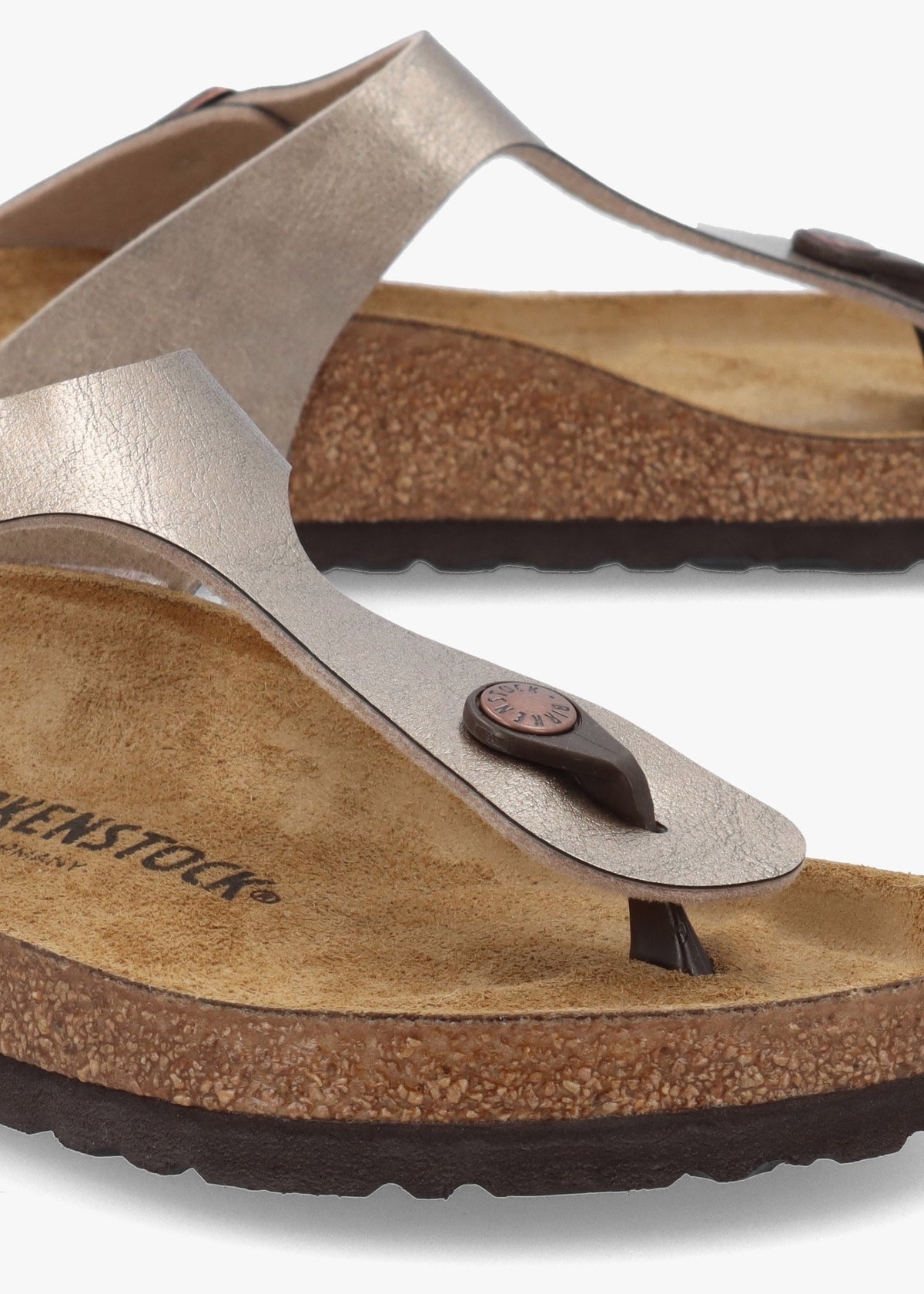 Gizeh Graceful Taupe Birko-Flor Sandals