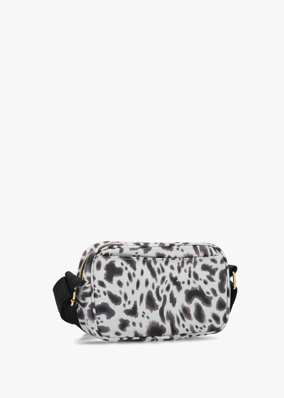 Boulevard Micro Bio Ink Leopard Print Cross-Body Bag