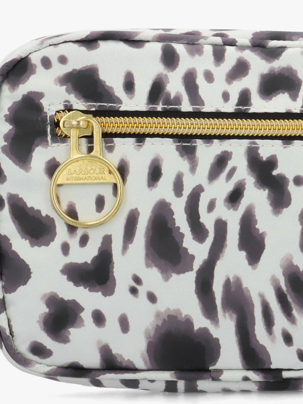 Boulevard Micro Bio Ink Leopard Print Cross-Body Bag