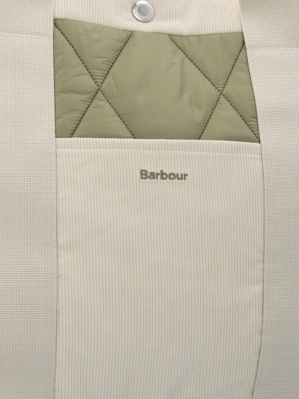 Healy Quilted Bleached Olive Tote Bag