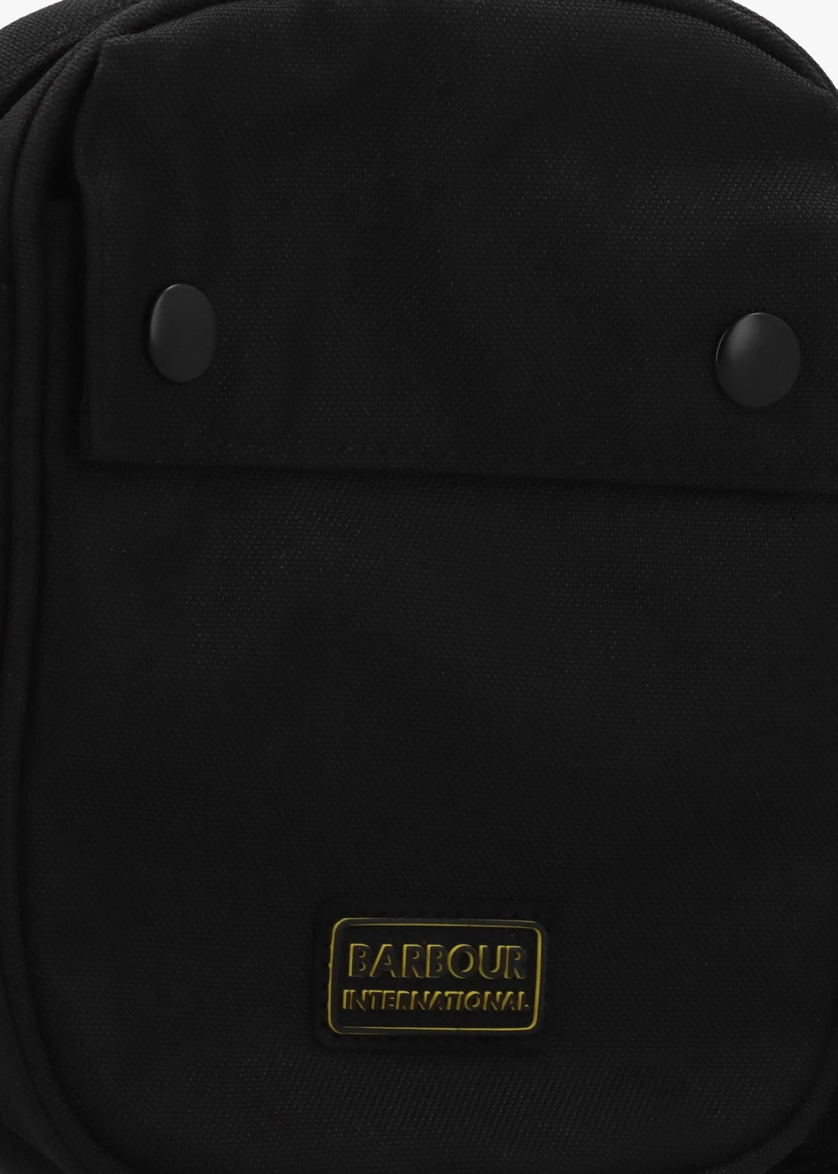 Unisex Knockhill Essentials Classic Black Cross-Body Bag