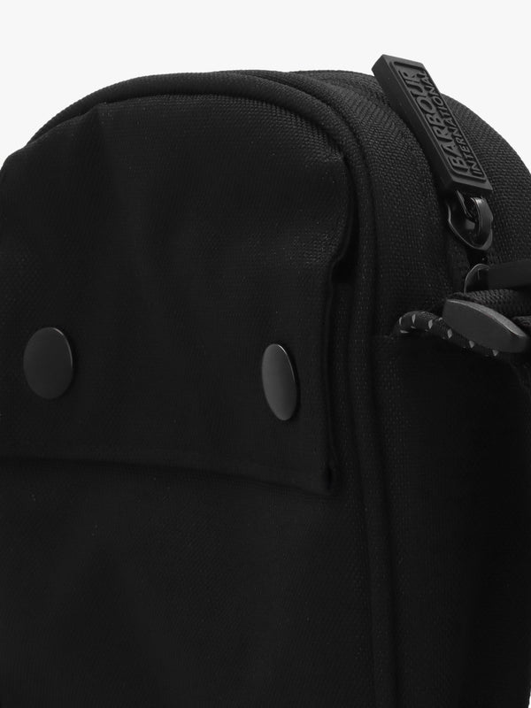 Unisex Knockhill Essentials Classic Black Cross-Body Bag