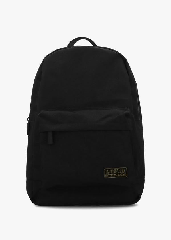 Unisex Knockhill Essential Classic Black Backpack