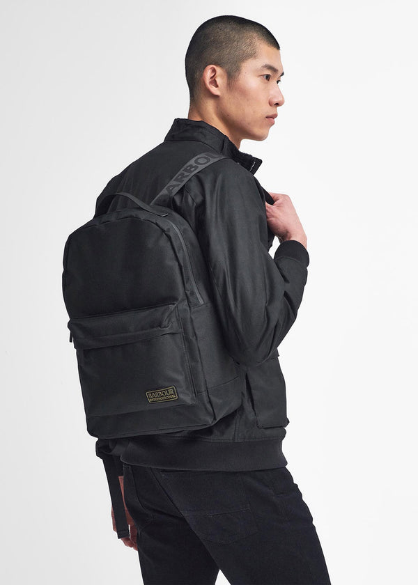 Unisex Knockhill Essential Classic Black Backpack