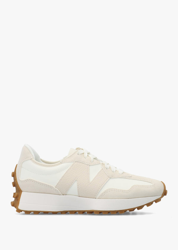 Women’s 327 Beige White Trainers
