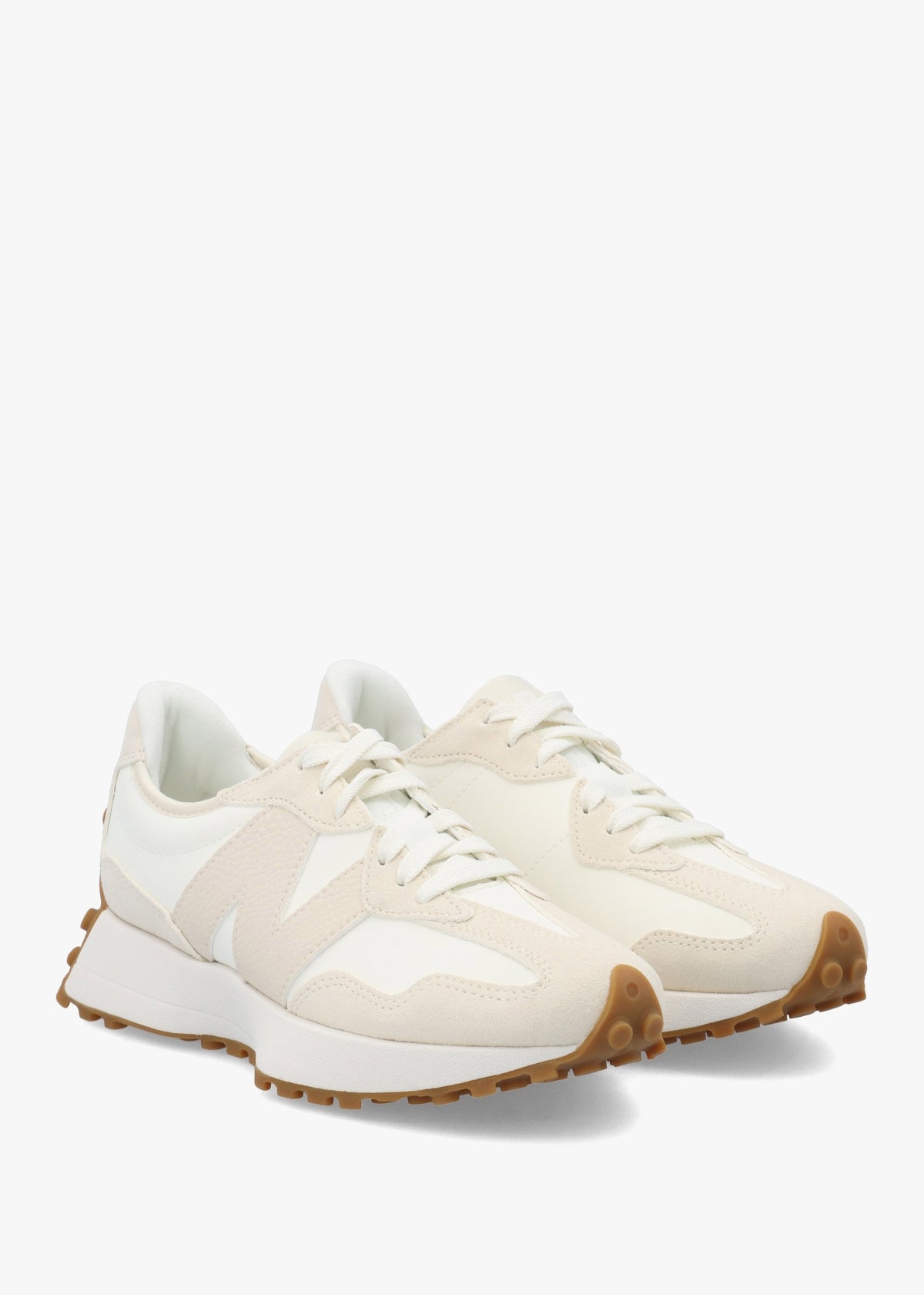 Women’s 327 Beige White Trainers