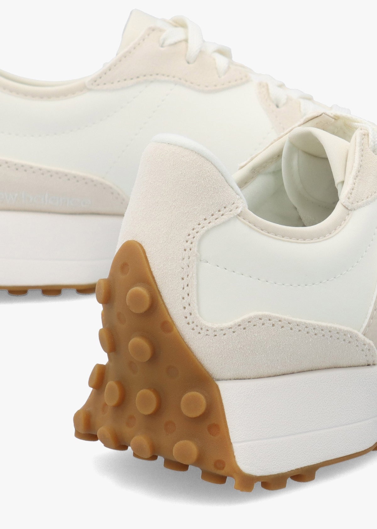 Women’s 327 Beige White Trainers