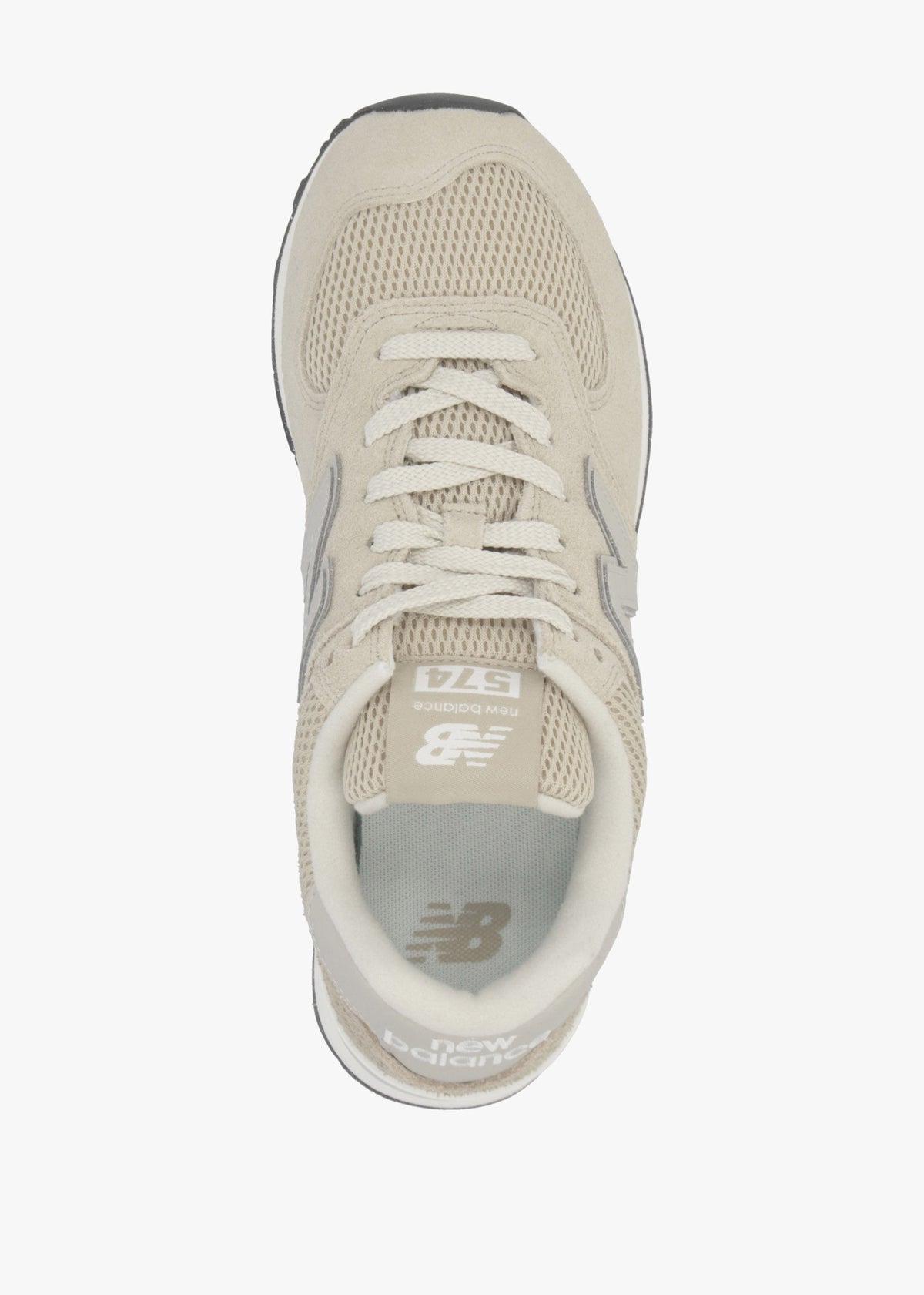 Women’s 574 Beige White Trainers