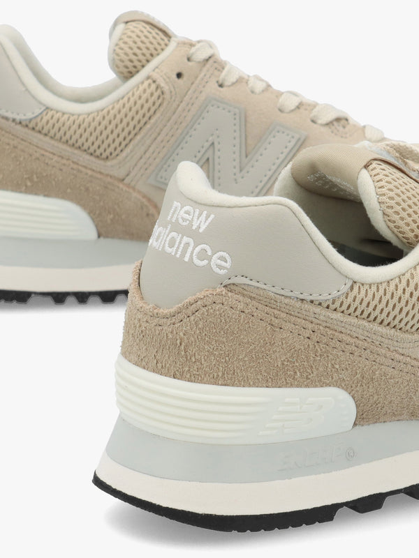 Women’s 574 Beige White Trainers