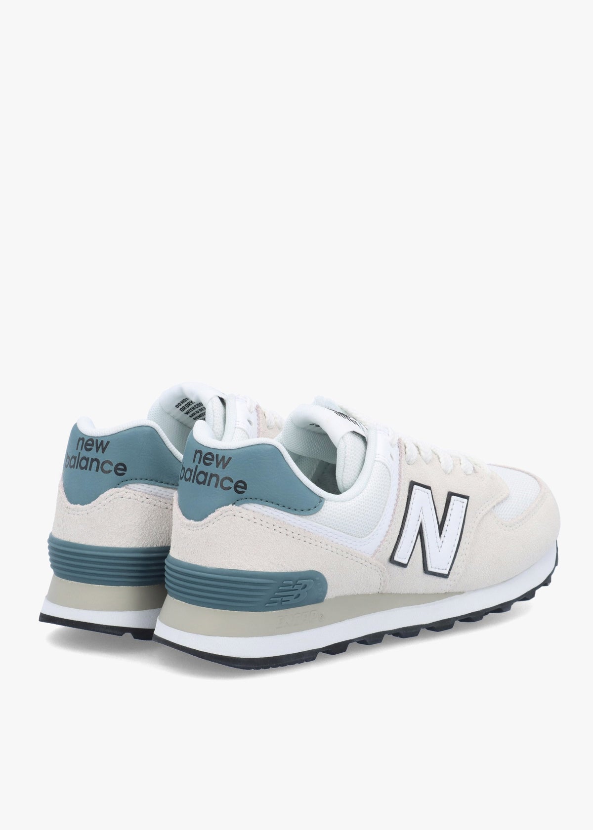 Women’s 574 Darker Grey Matter White Trainers