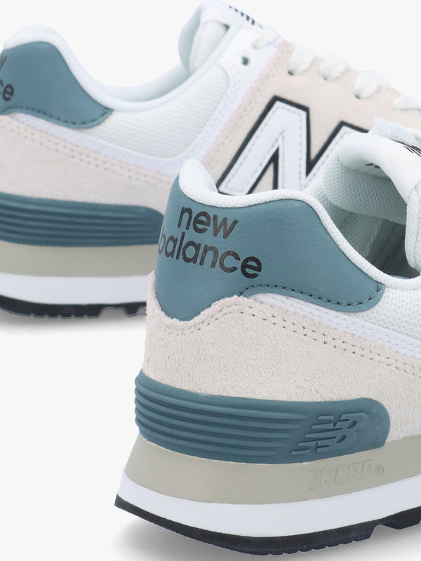 Women’s 574 Darker Grey Matter White Trainers