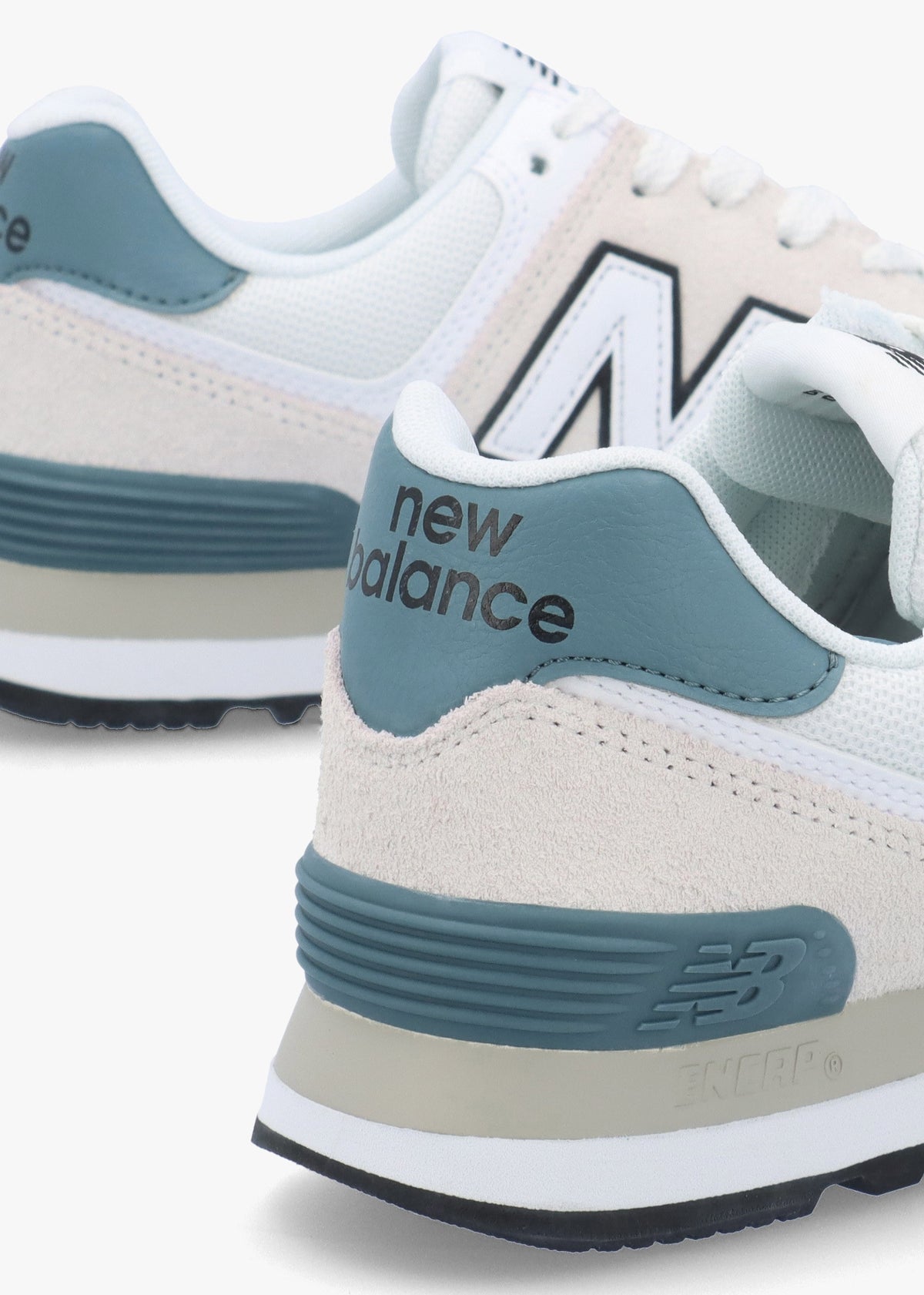 Women’s 574 Darker Grey Matter White Trainers
