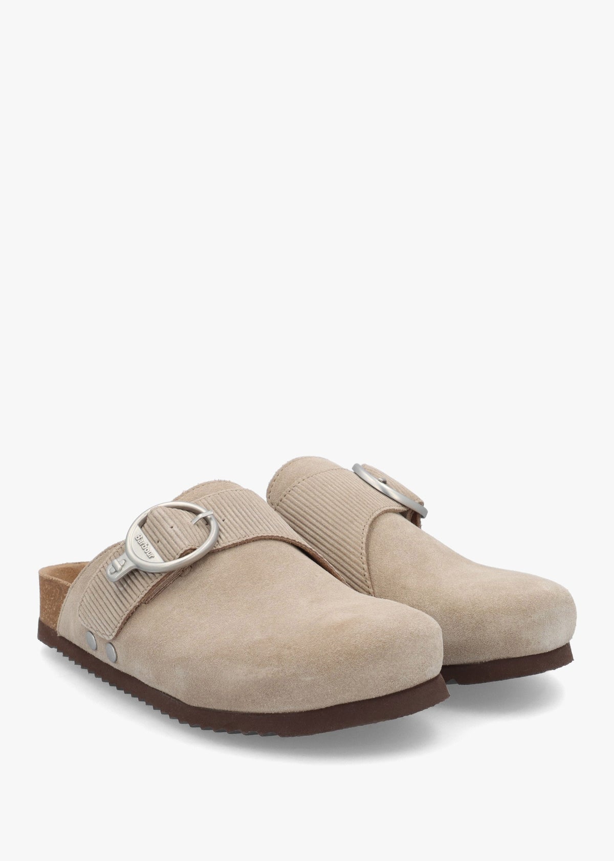 Kyra Taupe Closed Toe Sandals
