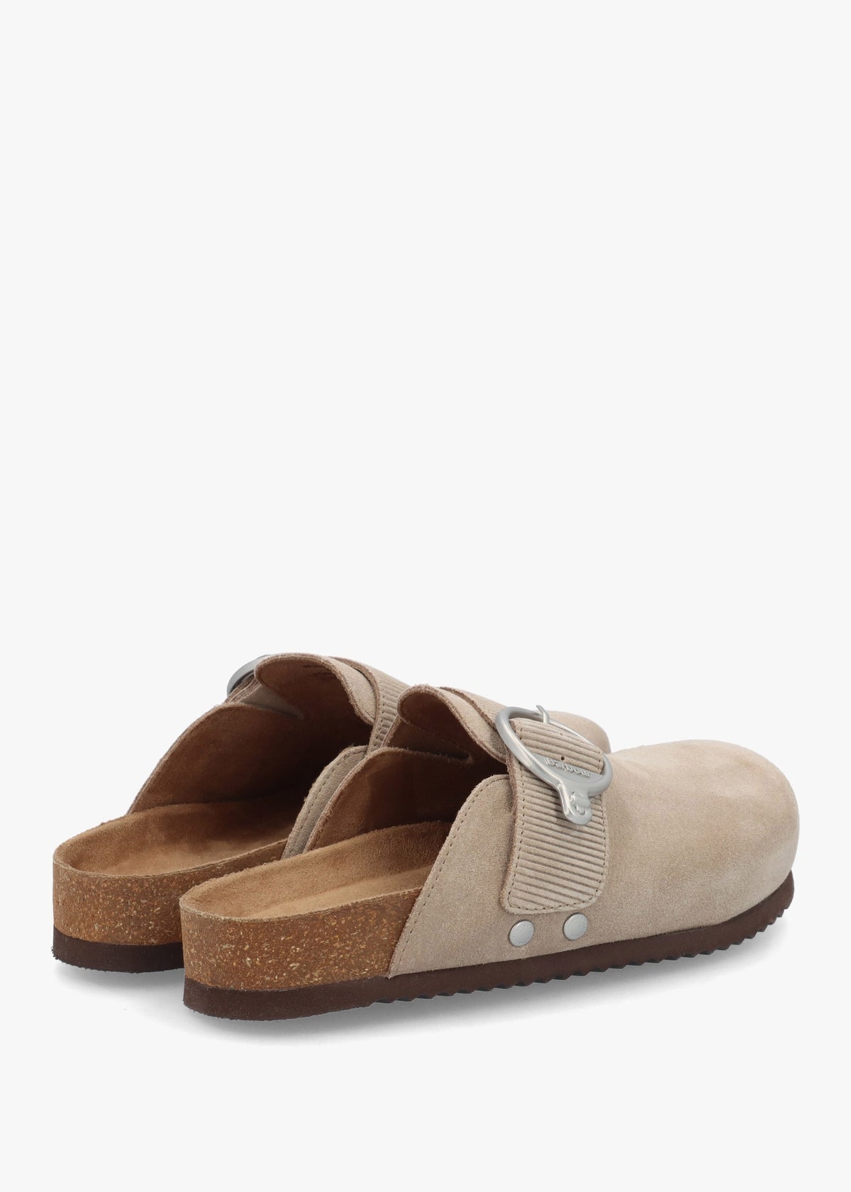 Kyra Taupe Closed Toe Sandals