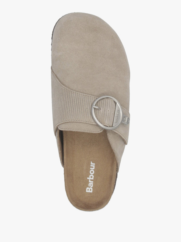 Kyra Taupe Closed Toe Sandals