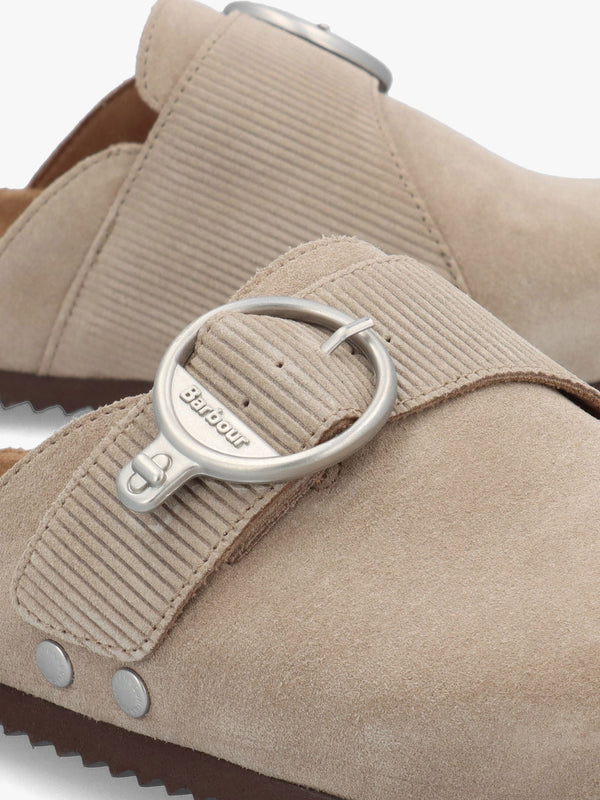 Kyra Taupe Closed Toe Sandals