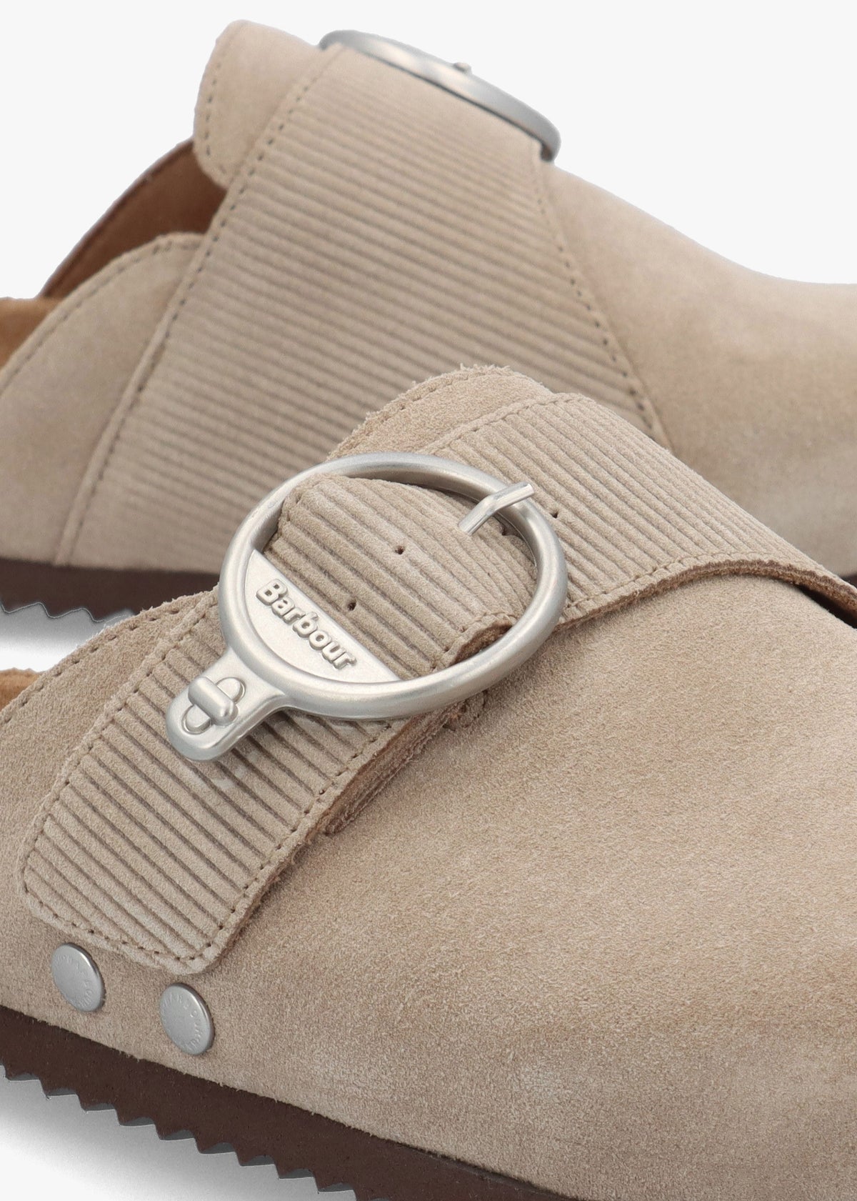 Kyra Taupe Closed Toe Sandals