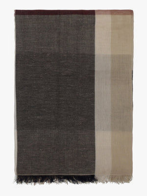 Esther Rosewood Tartan Scarf