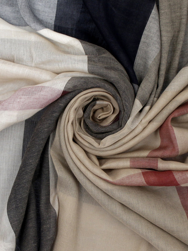 Esther Rosewood Tartan Scarf