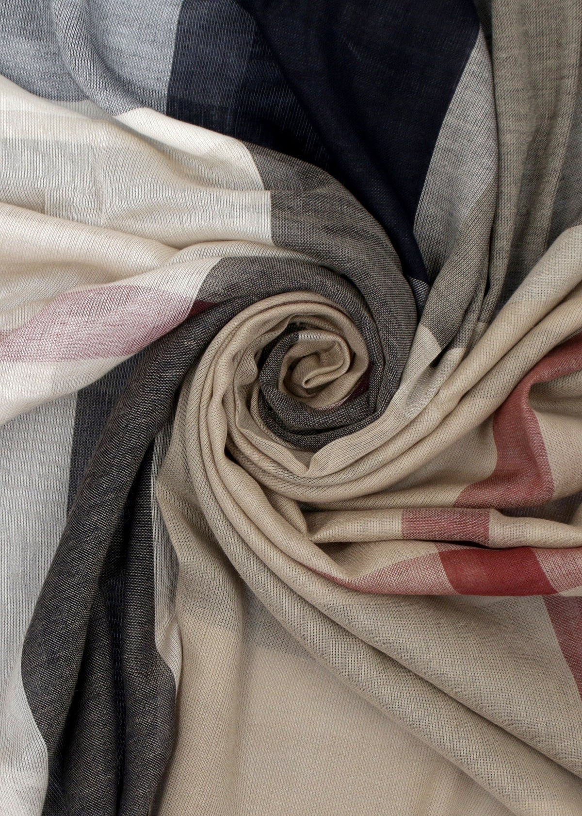 Esther Rosewood Tartan Scarf