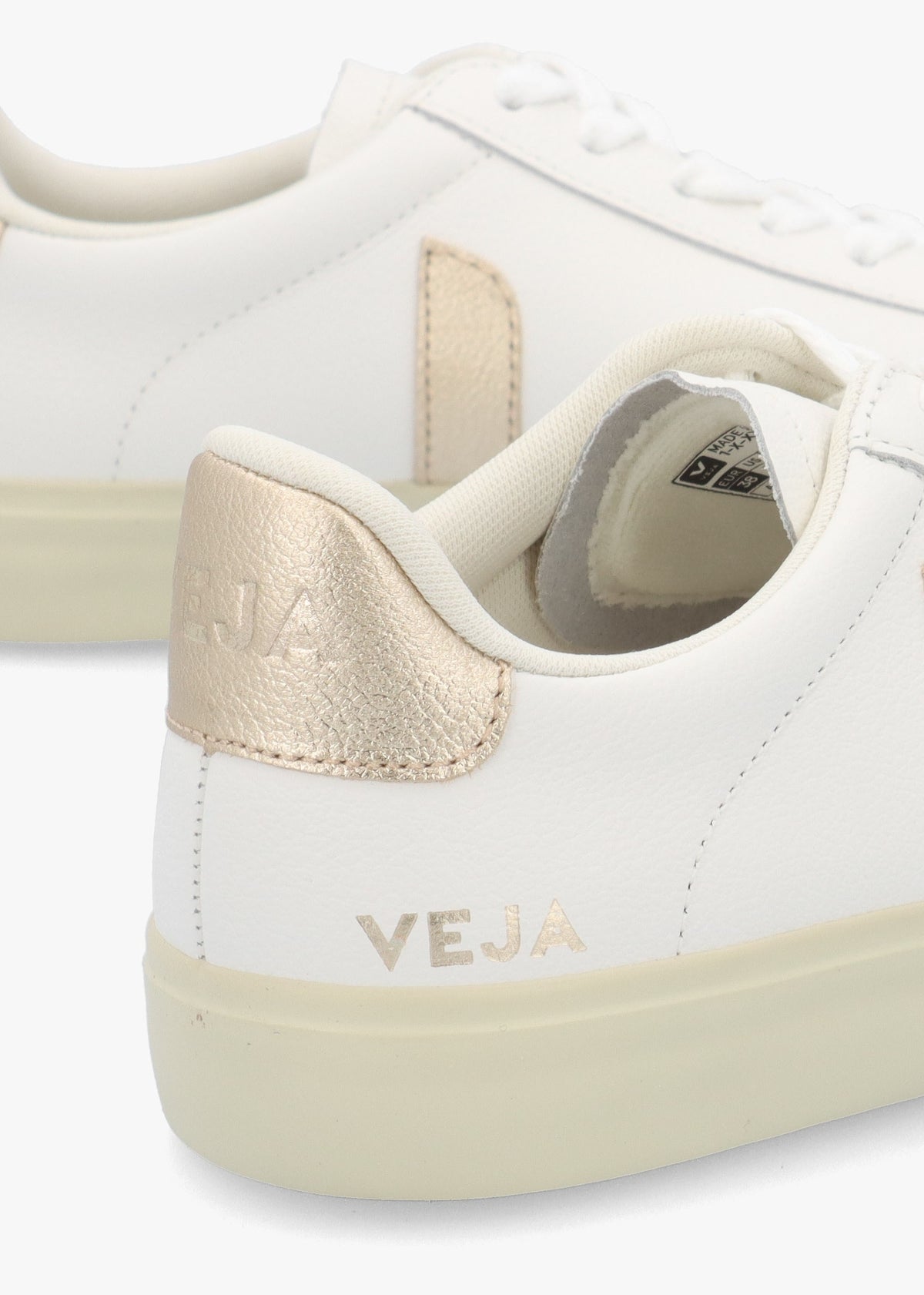 Women's Campo Chromefree Leather Extra White Platine Trainers