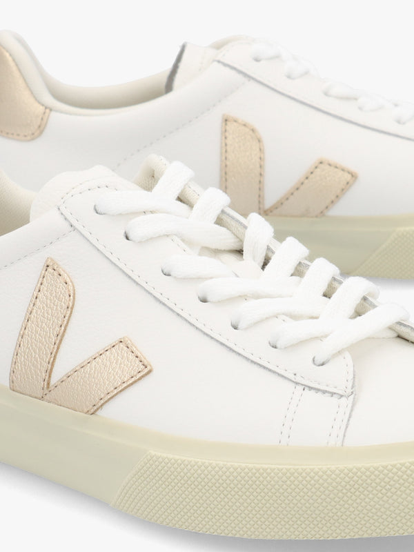 Women's Campo Chromefree Leather Extra White Platine Trainers