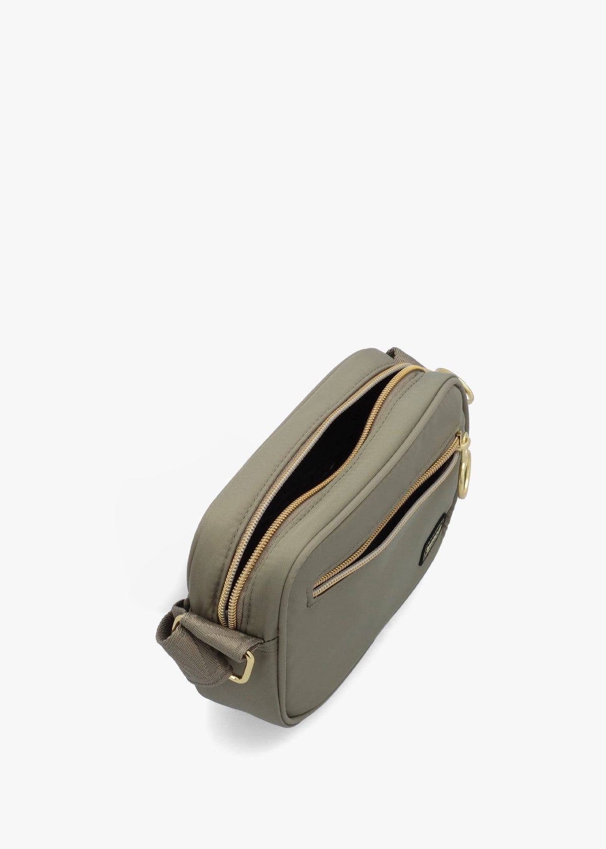 Micro Qualify Dusky Khaki Cross-Body Bag