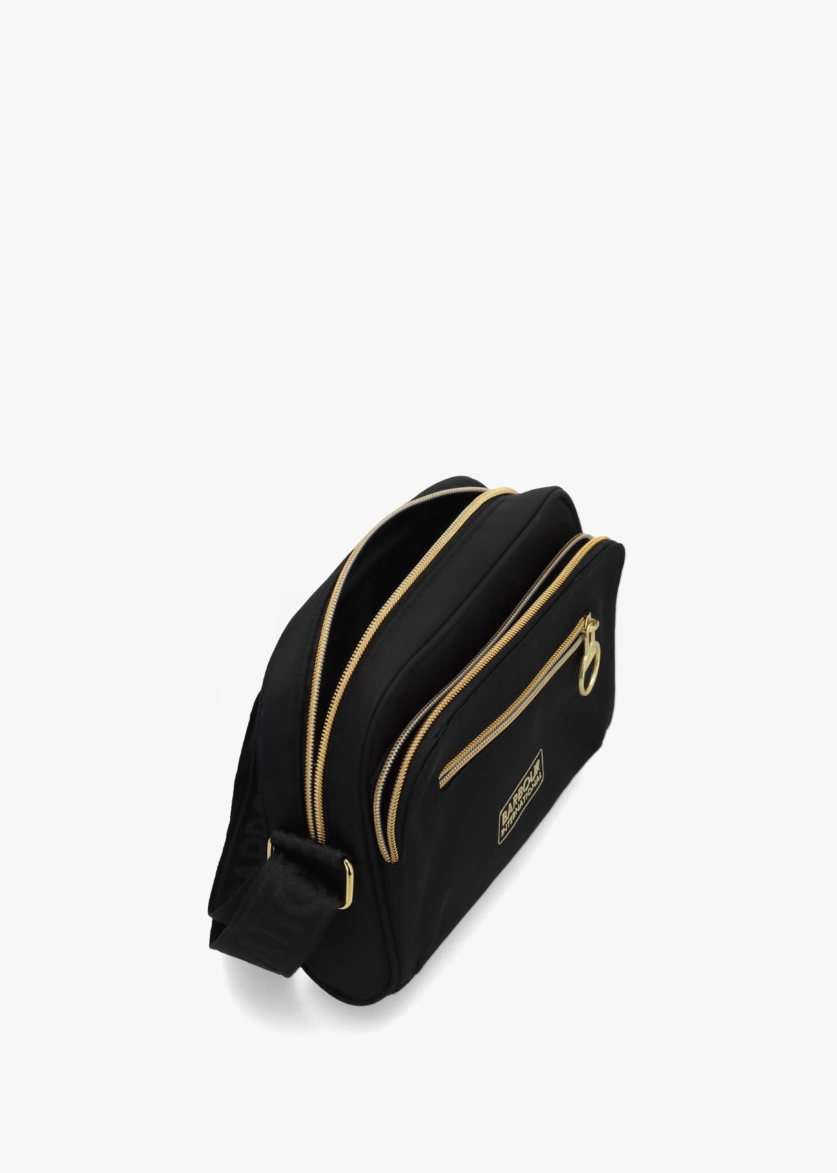 Qualify City Classic Black Cross-Body Bag