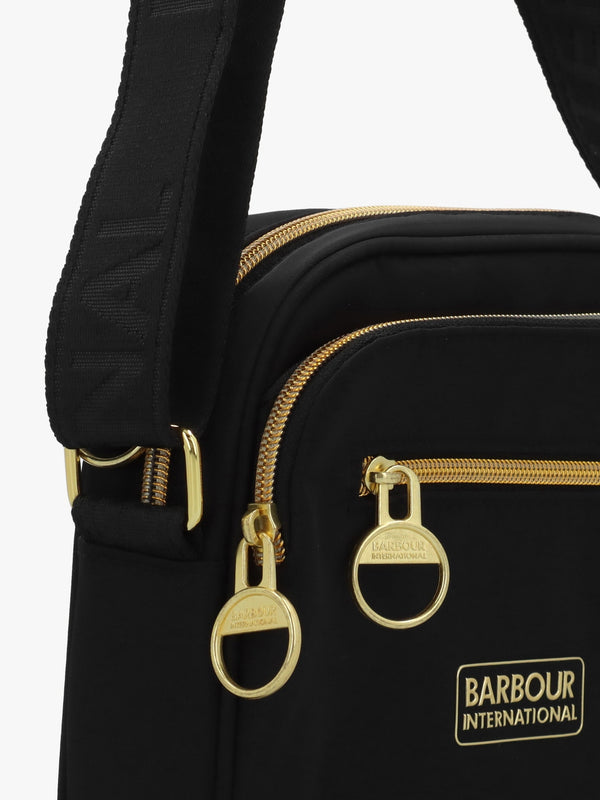 Qualify City Classic Black Cross-Body Bag